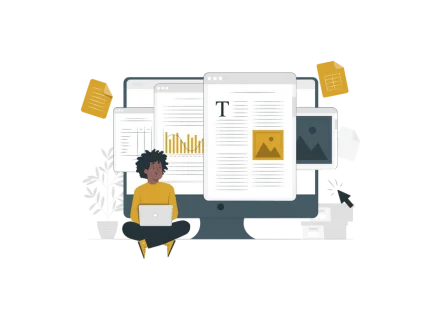 Copywriting section Digital Hugg