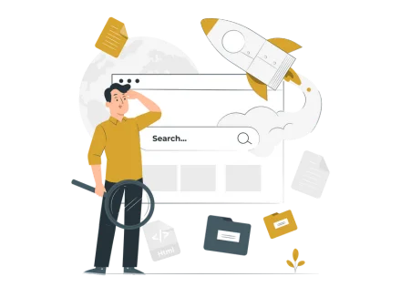 SEO section Digital Hugg